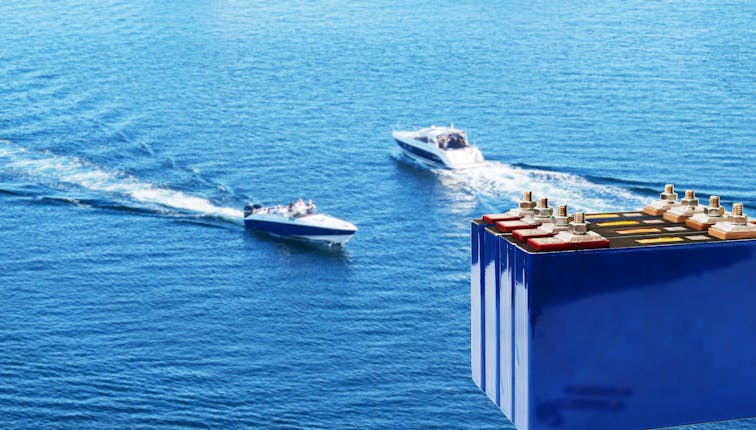 Boats sharing the same water