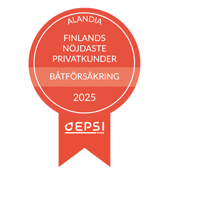 Finlands nöjdaste privatkunder – Båtförsäkring 2025 Banner icon test 1